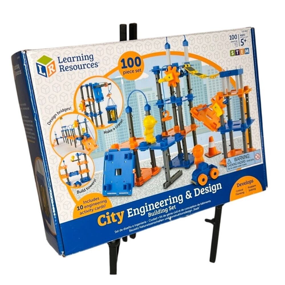 NIB Learning Resources AWRD WINNING City Engineering & Design Building Set